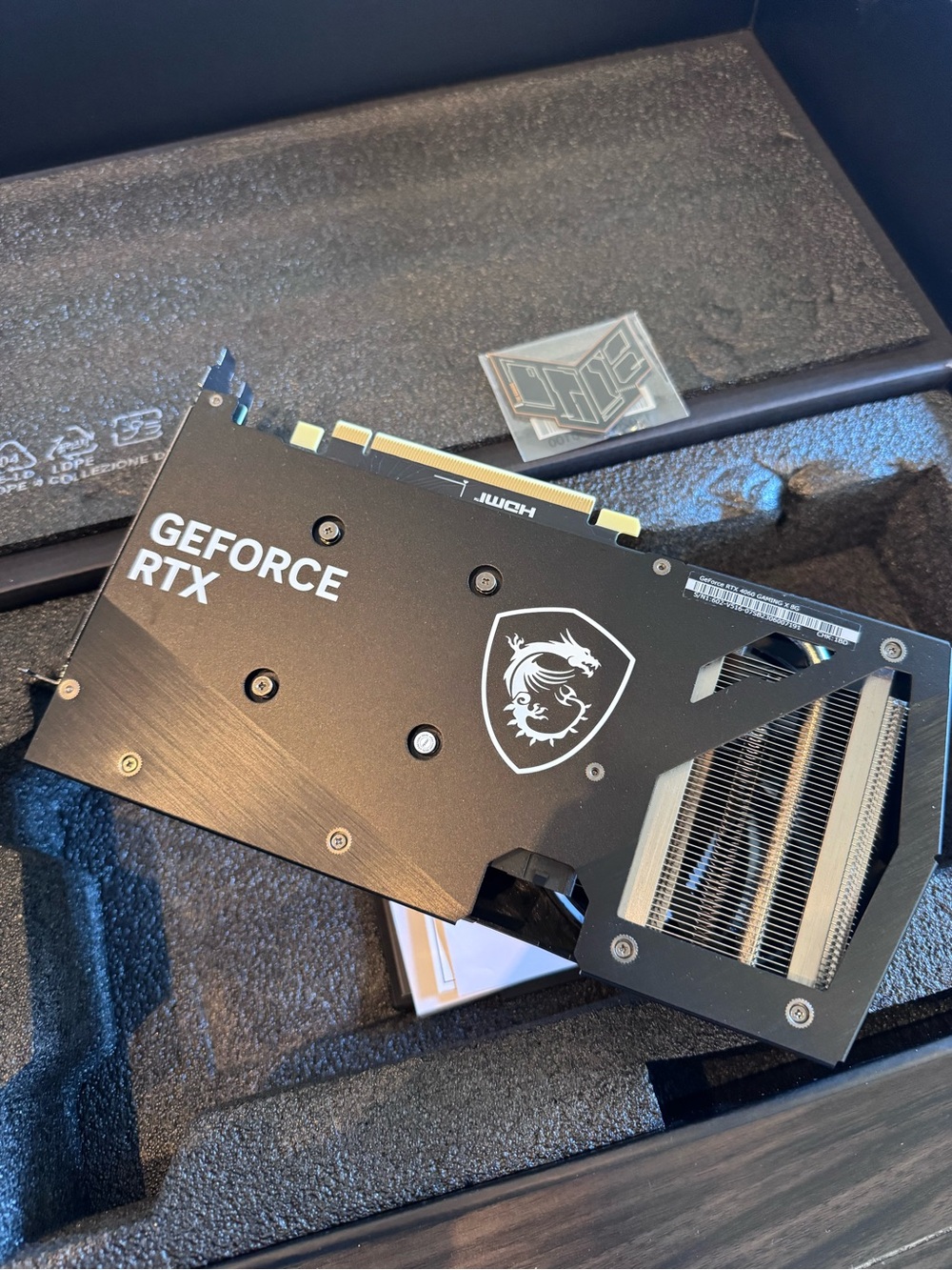 MSI GeForce RTX 4060 GAMING X 8G Graphics Card GPU (Untested / As-Is)